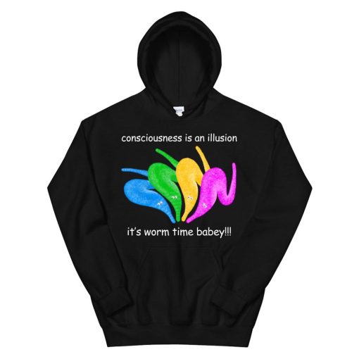 Death Is Inevitable It’s Worm Time Babey Hoodie AA