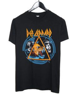 Def Leppard 1980's Tiger Man Shirt AA