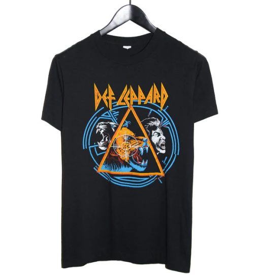 Def Leppard 1980's Tiger Man Shirt AA