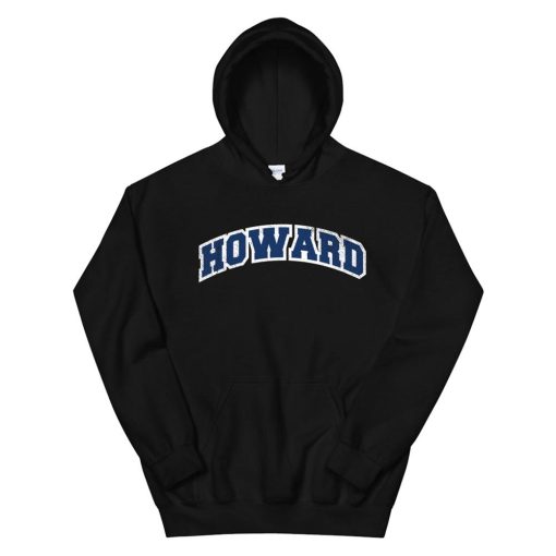 Howard Varsity Style Vintage Hoodie AA