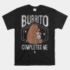 Cn We Bare Bears Grizzly Burrito Completes Me Shirt
