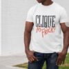 Clique As Frick! Unisex Tshirt thd